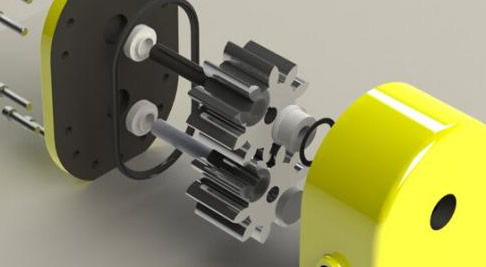 齒輪泵零件感應(yīng)加熱